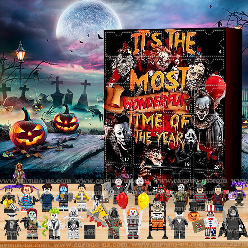 Halloween-Adventskalender mit Horrorfilmfiguren