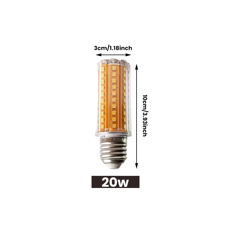 Dreifarbige LED-Energiesparlampen