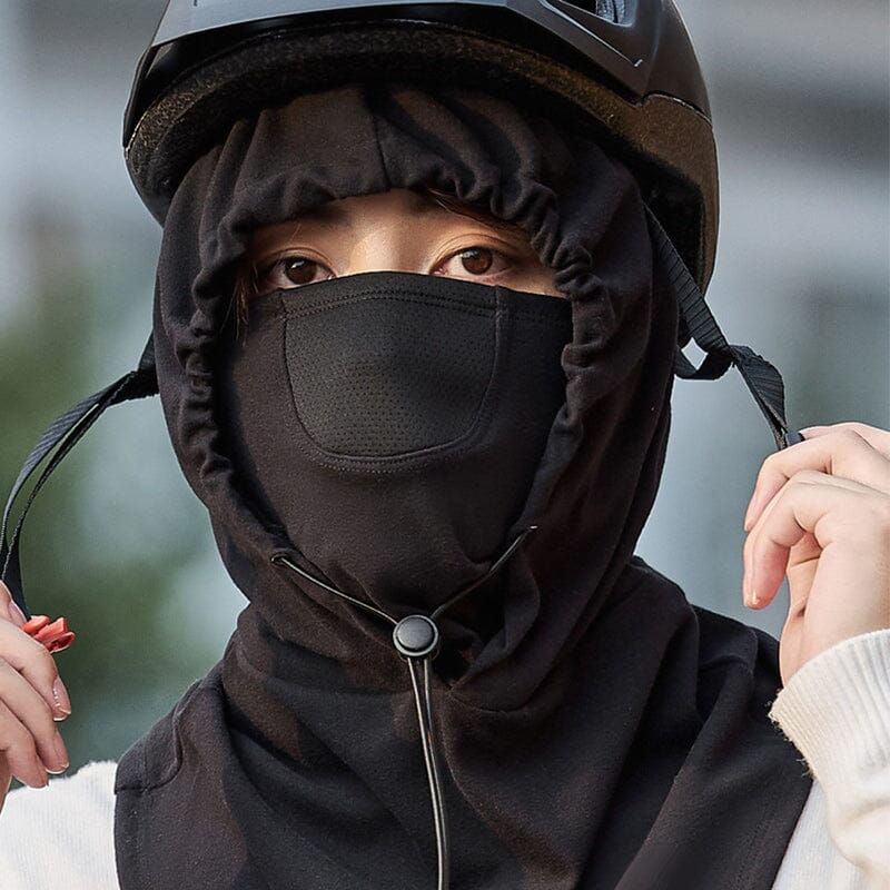 Kapuzengesichtsmaske mit Halswärmer für das Radfahren