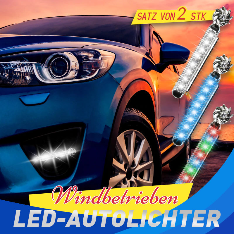 Windbetriebene LED-Autolichter