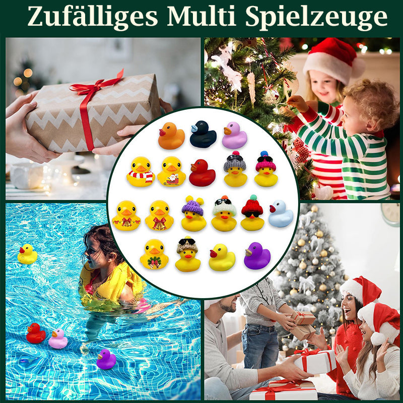 Weihnachtensblindkasten-Ente im Baden-Weihnachtenskalender