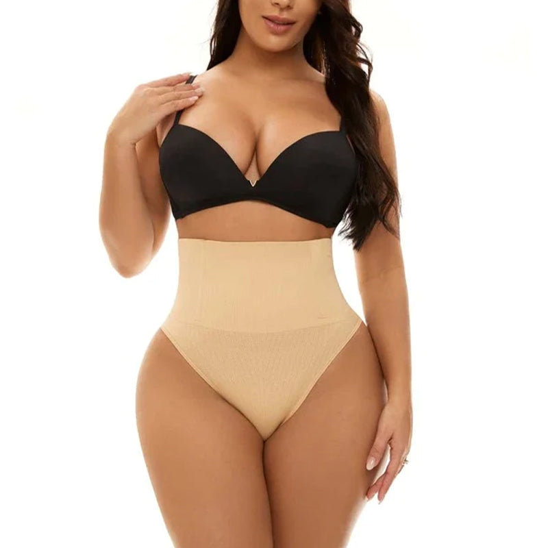 Bauchkontrollierender Shapewear-Tanga