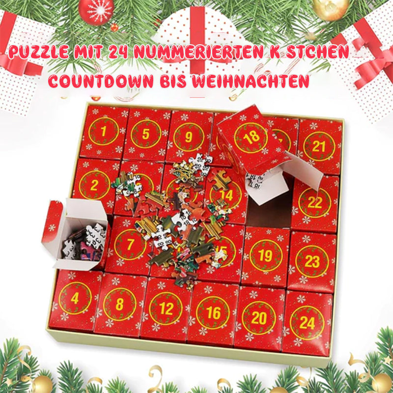 Adventskalender 2023 Weihnachtspuzzles