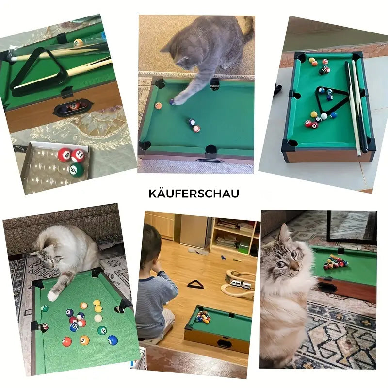 Katzenspielzeug, Mini-Billardtisch