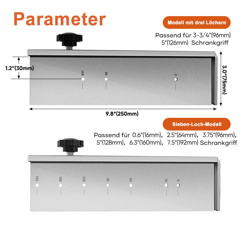 Verstellbare Kabinett-Hardware-Vorrichtung