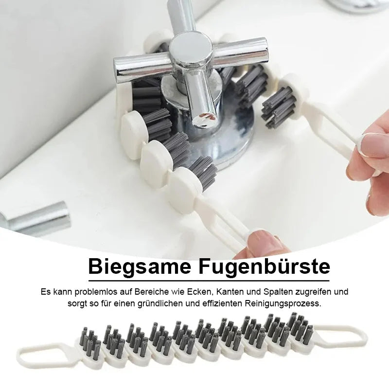 Biegsame multifunktionale Reinigungsbürste