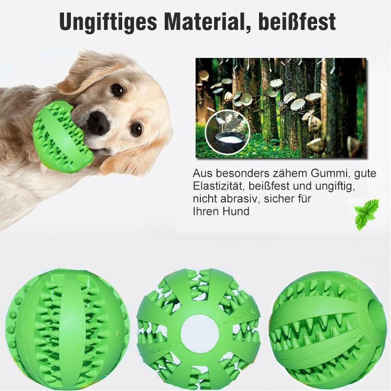 Hundebiss beständiger elastische Kugel Spielzeug Ball