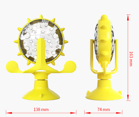 Windmühlendrehscheibe für Haustiere