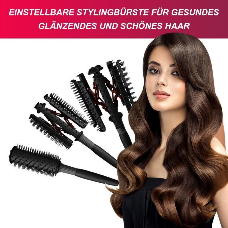 Einstellbare Stylingbürste für gesundes, glänzendes und schönes Haar