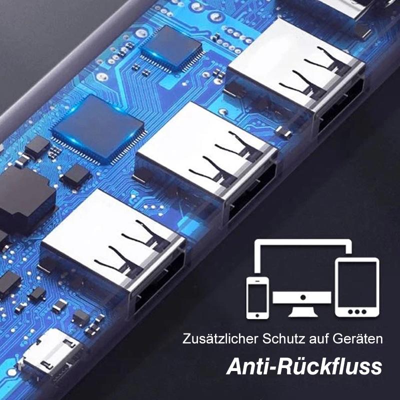 Hochgeschwindigkeits-USB-Hub mit mehreren Anschlüssen