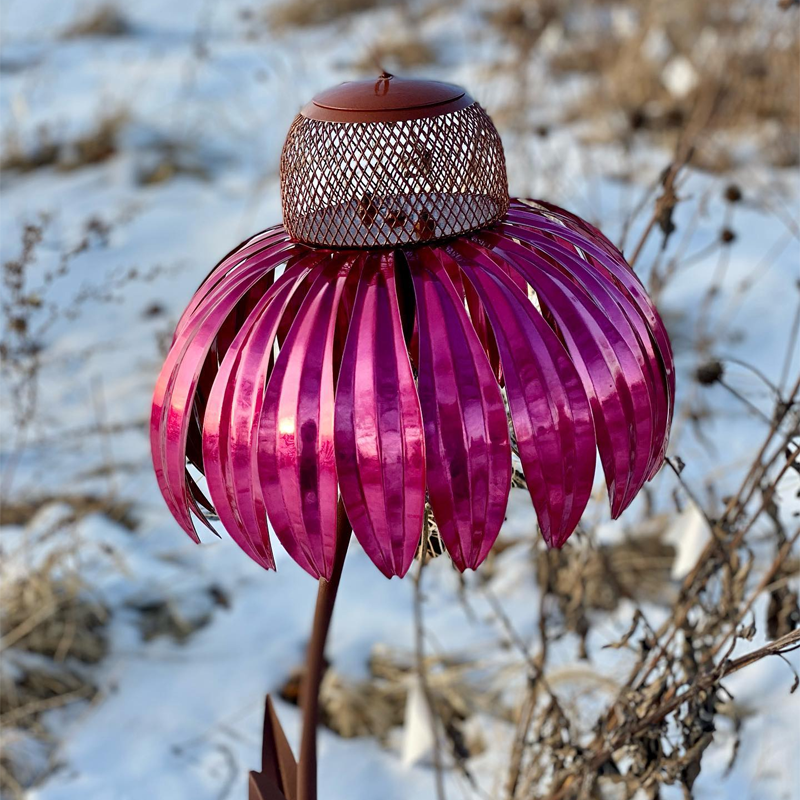 Blumen Vogelhäuschen