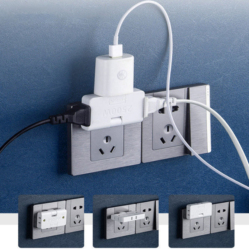 Vorverkauf-3 in 1 drehbarer Steckdosenkonverter