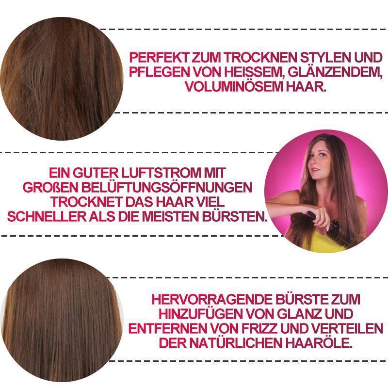 Einstellbare Stylingbürste für gesundes, glänzendes und schönes Haar