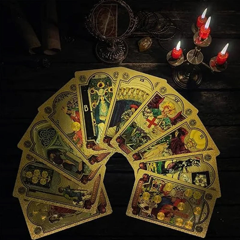 Goldfolie Tarot