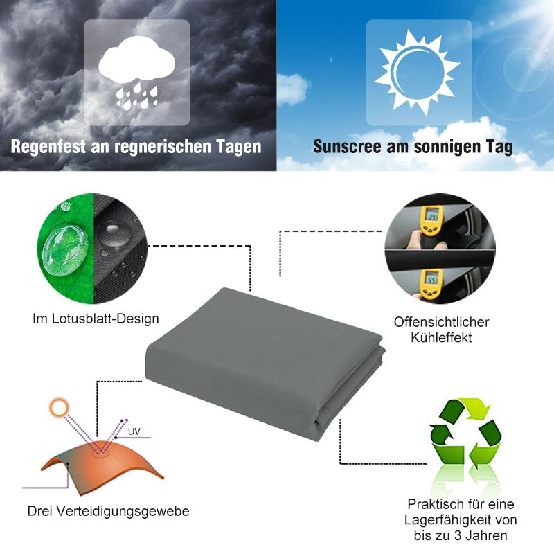 Dreieckiges Sonnenschutzsegel