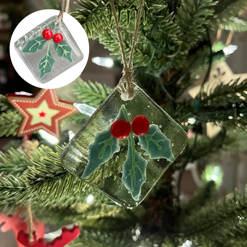 Weihnachtsbaum-Anhänger aus Glas