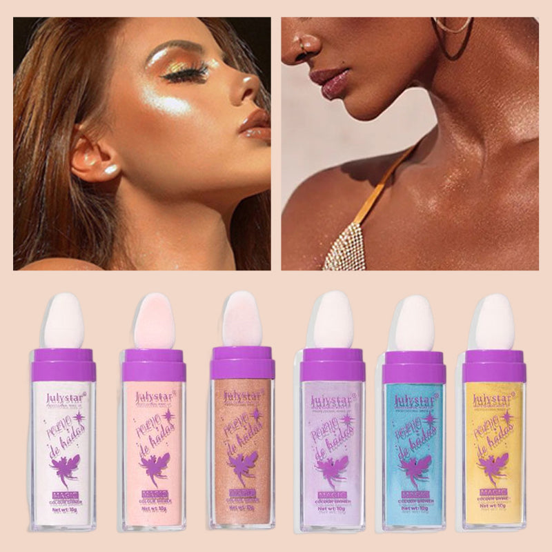 Aufhellendes Highlighter-Pulver für den Körper